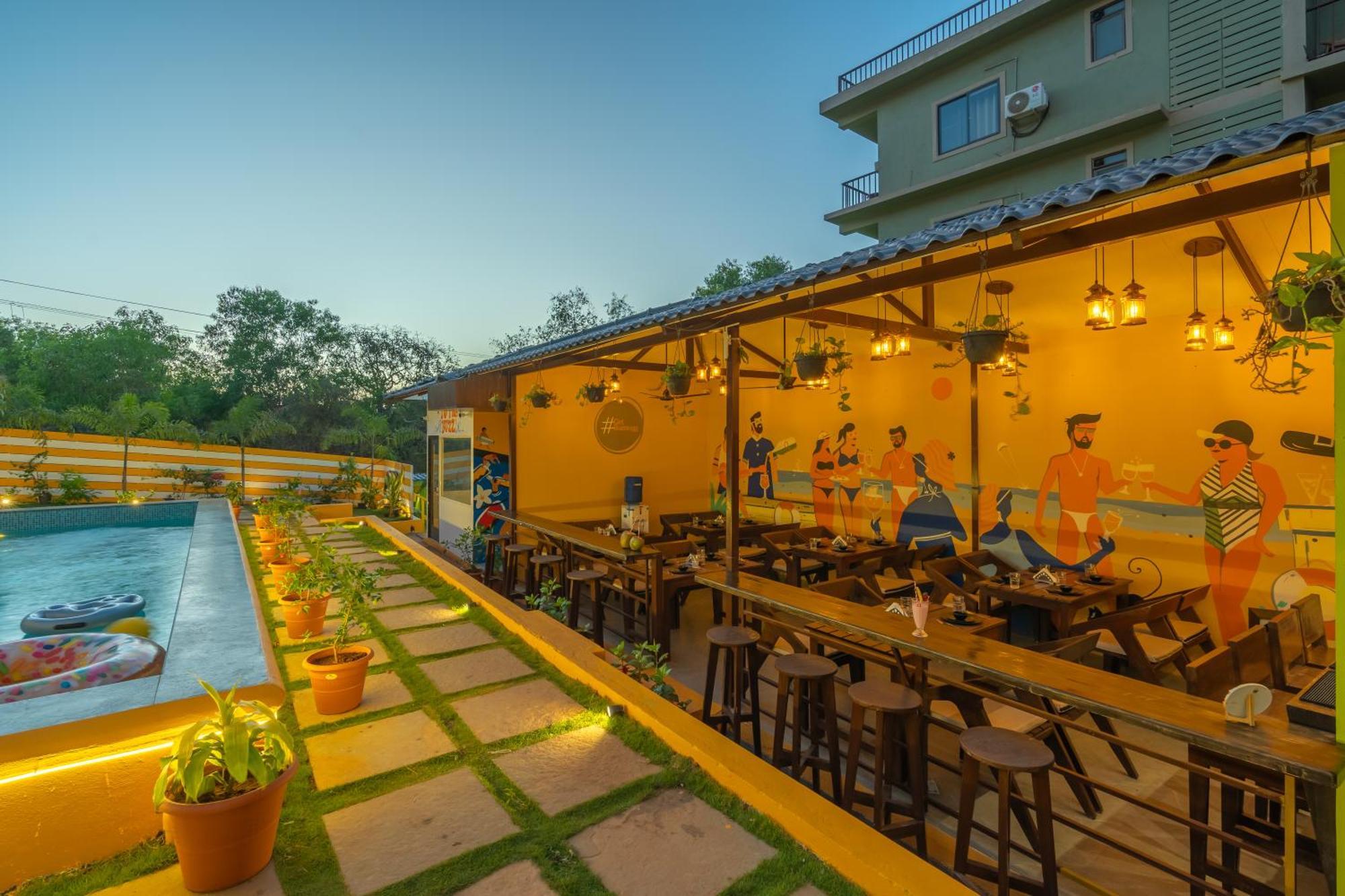The Social Stays Goa, Morjim Formerly Artbuzz Exterior foto